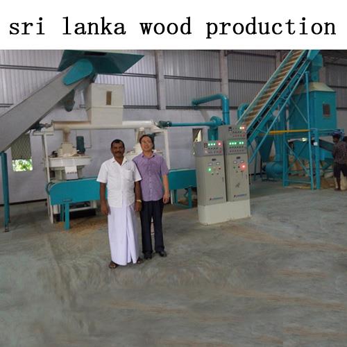 La nostra linea di produzione di legno sir lanka