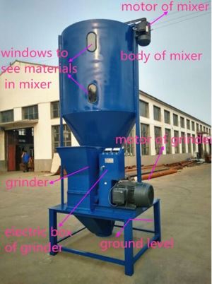 Miscelatore 750 Kg / ha 1000 Kg / h Potenza